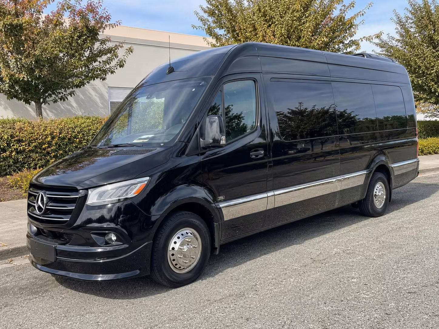 detroit sprinter van rental with driver