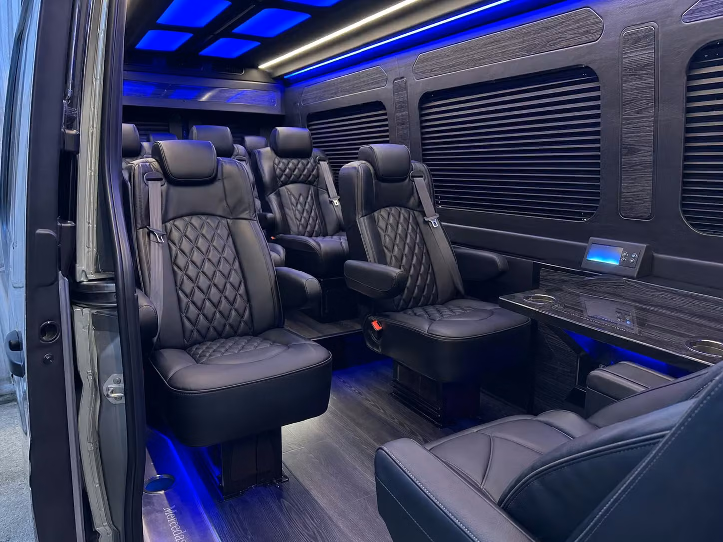 sprinter van transportation for groups and events across detroit