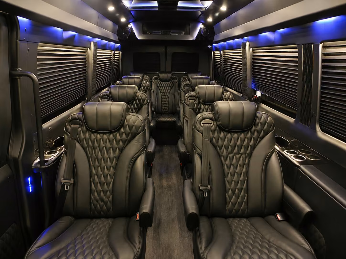 sprinter van with driver interior